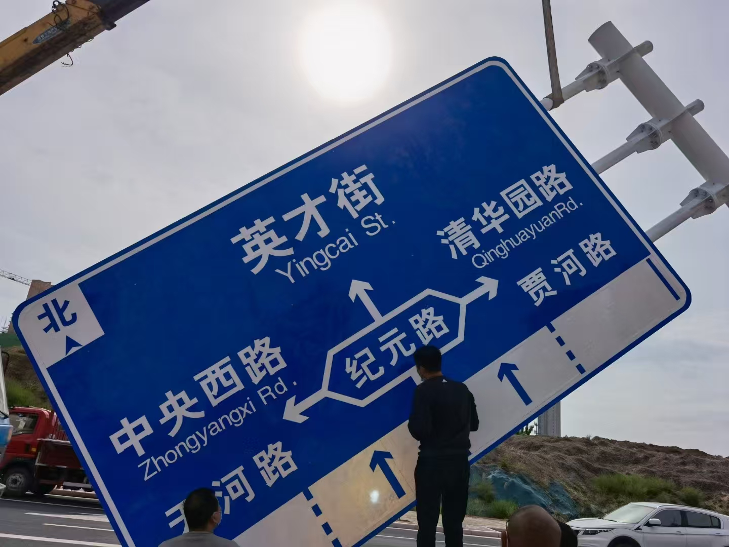 鹰潭市警示牌信号灯杆 - 推荐